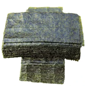 100 Sheets Half Cut Roasted Nori Seaweed for Sushi