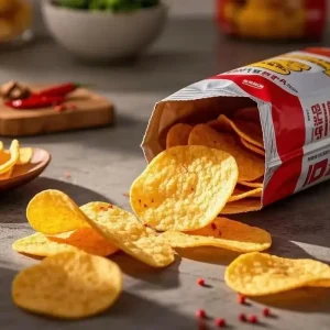 180 g Bag Crunchy Halal Original Flavor Potato Chips