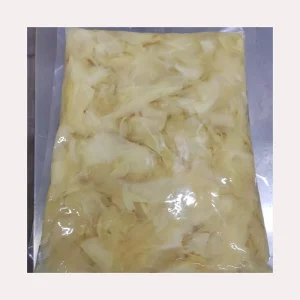 1kg White Spicy Salt Water Root Pickled Sushi Ginger for Japanese Sushi