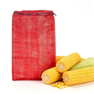 25kg 50kg 50*80cm Tubular Mesh Bags for Purple Onions and Potatoes