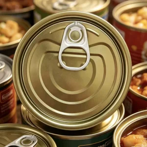 300# 72.9 mm Food-Grade TFS Easy Open End for Food Cans