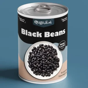 400g Canned Black Kidney Beans in Salt Water 36M Shelf Life