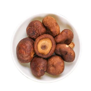 45gLow Temperature VF Shiitake Mushroom Chips Halal Certificate Dried Vegetable Snacks Healthy Crispy Dried Shiitake Mushroom