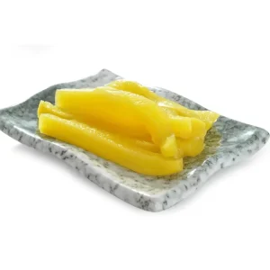 500g 1kg Spicy Preserved Tinned Japanese Whole Pickled Yellow Daikon Radish Restaurant Use