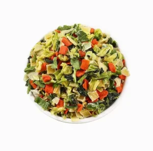 500g Mixed Dried Vegetables for Instant Noodles with Cabbage Green Vegetables and Carrots
