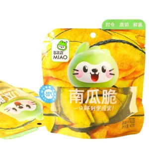 50g Mixed Vacuum Fried Crispy Vegetable Healthy Pumpkin Snack Custom Manufacturer Price