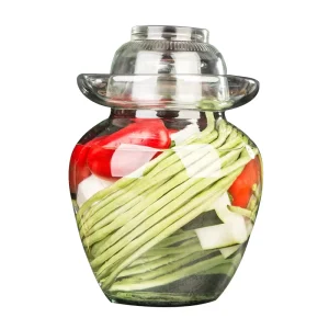 5L 10L 15L 20L 25L Glass Jar for Pickled Vegetables and Kimchi Food Grade Clear Storage Container