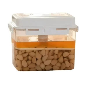 5L Food Grade PP Sealed Pickle Jar with Handle Airtight Fermentation Container for Kimchi Pickles