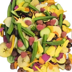 7 Mixed Fruits and Vegetables Crispy Slices Dried Snacks