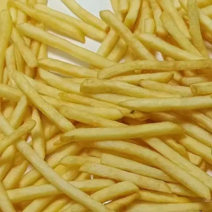7 x 7 mm Frozen Pre-Fried Sweet Potato French Fries Low Fat