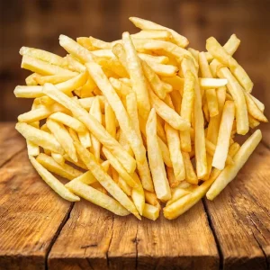 7 x 7 mm Sweet Potato Strips Deep-Frozen Fries Low-Fat Easy-Cook