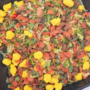 Air Dried Vegetable Crisps Dry Ramen Topping Dehydrated Vegetables For Soups