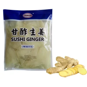 All Natural White Sushi Ginger Whole Fruit Pickled Root Vegetables Hand Picked Salted Brine Bulk Freshness