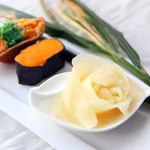 All Natural White Sushi Ginger Whole Fruit Pickled Root Vegetables Hand Picked Salted Brine Bulk Freshness