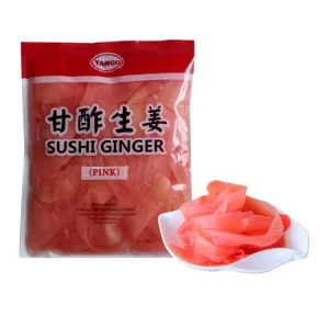All Natural White Sushi Ginger Whole Fruit Pickled Root Vegetables Hand Picked Salted Brine Bulk Freshness