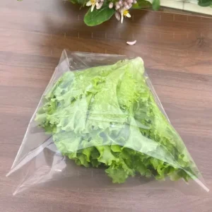 Anti-Fog Moisture-Proof Breathable Plastic Lettuce Bags with Custom Logo