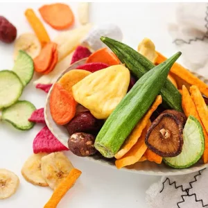 Assorted Mixed Dried Dehydrated Fruit and Vegetable Crisps 500g Bulk Pack