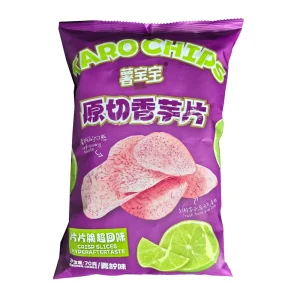 Baby Potato Taro Chips Lime Flavor Exotic Fruit & Vegetable Snacks From China Manufacturer