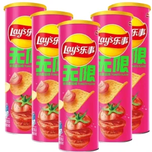 Best Selling Classic Baked Potato Chips 90g Fresh Rich Tomato Flavor Salty Fruit & Vegetable Snack Bag Exotic