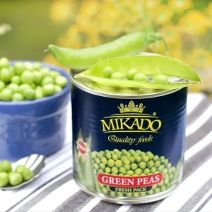 Best selling High quality Canned Green Beans Natural Vegetable Canned Green Peas in Salt Water 400g