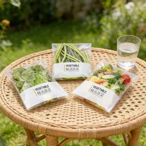 Bopp Clear Vegetable Bags for Home Kitchen Fresh Produce Storage