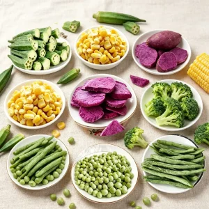Bulk Non-GMO Freeze-Dried Mixed Vegetable Crisps Healthy Snacks