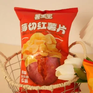 Bulk Sweet Potato Crisps Custom Brand Packaging No Additives Ready to Eat All Natural Golden Sweet Potato Crisps