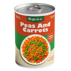 Canned Peas, Sweet Corn and Carrots