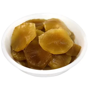 Canned Pickled Lettuce Slices in Oil and Salt