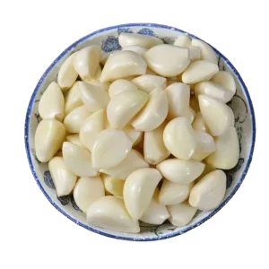 China Fresh Garlic Supplier Peeled Solo White Garlic Natural Vegetables Food