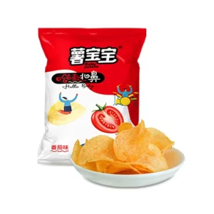Chinese Fried Salty Hard Potato Chips Original Flavor Exotic Healthy Vegan Snack Bulk Buy For Kids