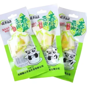 Chinese Style Brine Preserved Pickled Chili Bamboo Shoots Savory Spicy Crispy Texture Bulk Pack Individually Vacuum Sealed