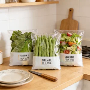 Clear BOPP Perforated Bags for Fresh Vegetable and Fruit Storage