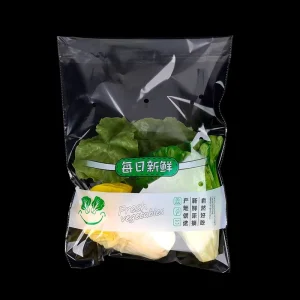 Clear BOPP Self-Adhesive Anti-Fog Bags for Fresh Fruit and Vegetable Packaging