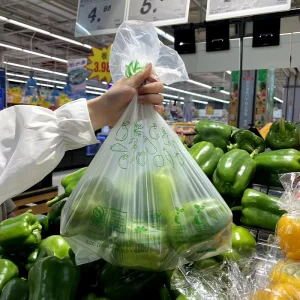 Compostable Biodegradable Produce Bags for Supermarkets
