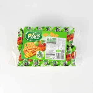 Crispy Soda Biscuit 3 Flavor Pack Steak Chicken Vegetable Ready to Eat Snack for Daily