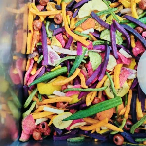 Crunchy Fruits Vegetables Chips Mixed 18 Different Vacuum Fired Fruits Vegetables Crisps Price