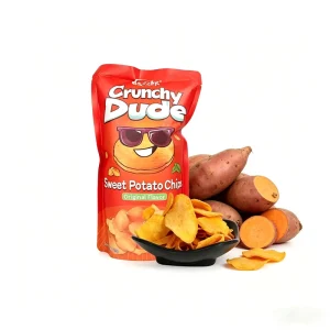 Crunchy Salted Sweet Potato Chips Vegetable Snack Multi-Flavor