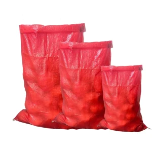 Custom 25kg 50kg 100kg Polypropylene Woven Bags for Rice Flour Tomato Corn Grain and Wheat