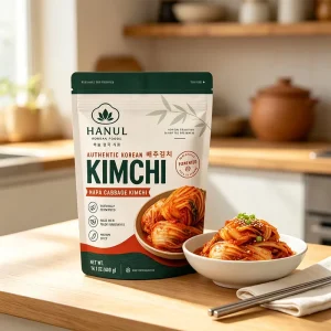 Custom Printed Matte Kimchi Bag Stand up Pouch with Ziplock Acid Proof Pasteurization Friendly Food Packaging