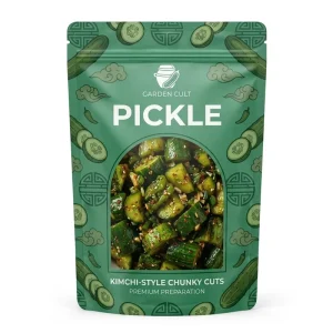 Custom Water Proof Stand up Food Grade Plastic Kimchi Vegetables Pickle Packaging Bag