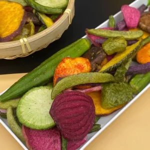 Customize Mixing Vacuum Fried Vegetable Chips Healthy Mixed Vegetable Snack