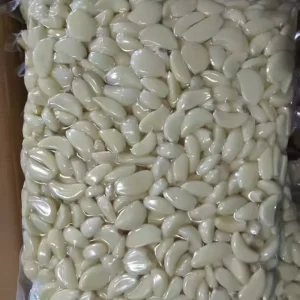 Customized Labels High Quality ISO 22000 Certified Restaurant Grade Vacuum Packed Fresh Peeled New Crop Garlic Cloves