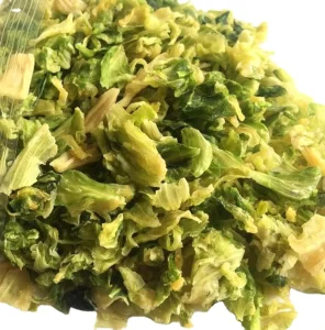 Dehydrated Dried White Cabbage Leaves Brassica oleracea