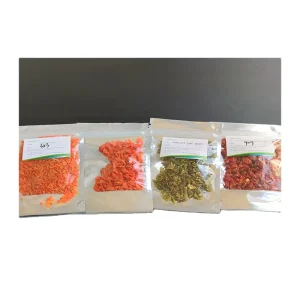 Dehydrated Sweet Bell Pepper Flakes Red and Green