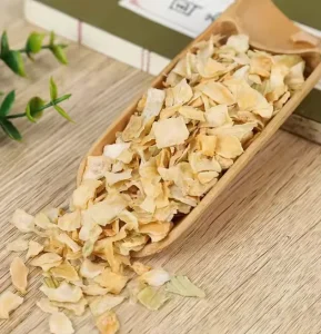 Dehydrated White Onion Slices and Green Onion Flakes 10*10mm AD Process FSSC ISO Kosher Halal Food Grade