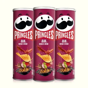 Delicious Exotic Snacks Healthy Snacks 110g BBQ Steak Flavor Canned Potato Chips