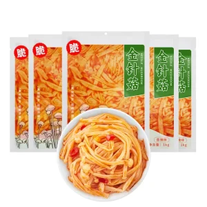 Delicious Salted and Brined Asian Pickled Vegetables Spicy Needle Mushroom Cabbage Cucumber Preserved in Vinegar Bulk Packaged