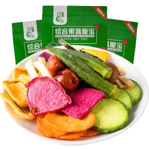 Discounted Prices Healthy Dried Fruit and Vegetable Crisps 18 Kinds Bulk Exotic Snacks