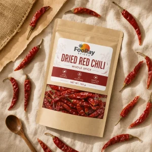 Dried Red Chili 150g Natural Whole Spice For Home Kitchen, Restaurant and Catering OEM Custom Label